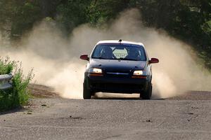 James Walker / Yannis Burnell Chevy Aveo on SS6, Camp 3 South.