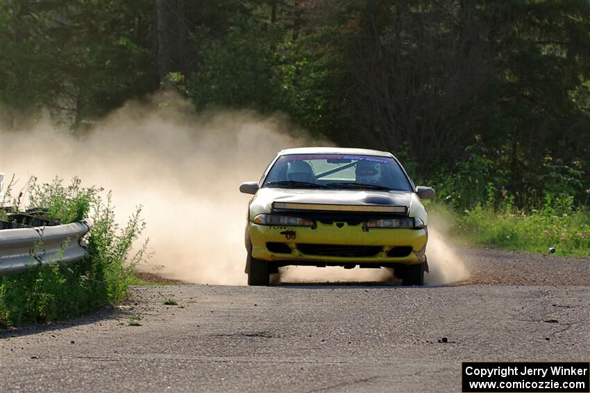 Eli Goethel / Max Sutton Mitsubishi Eclipse on SS6, Camp 3 South.
