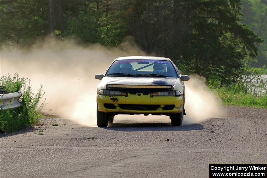 Eli Goethel / Max Sutton Mitsubishi Eclipse on SS6, Camp 3 South.