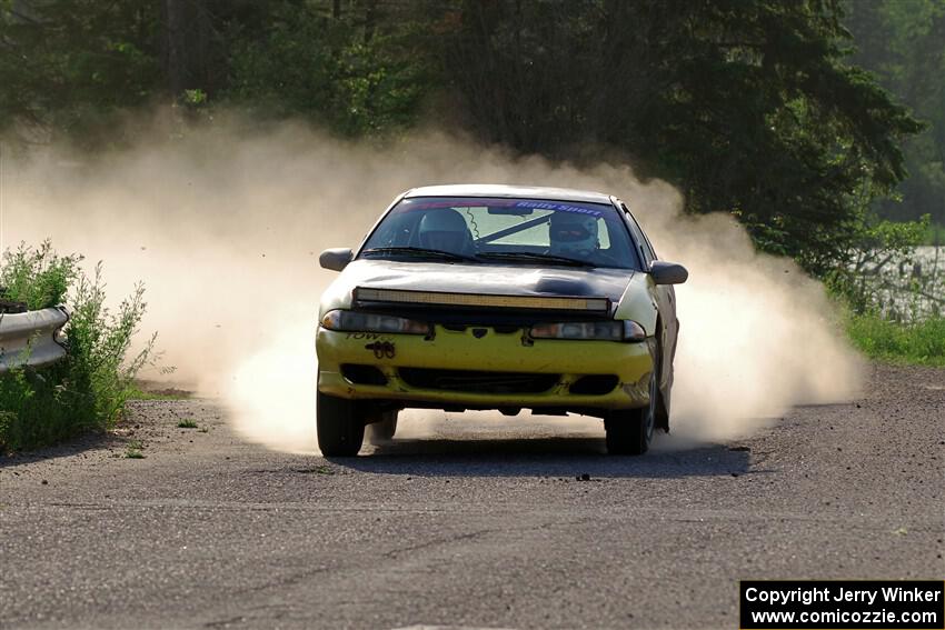 Eli Goethel / Max Sutton Mitsubishi Eclipse on SS6, Camp 3 South.