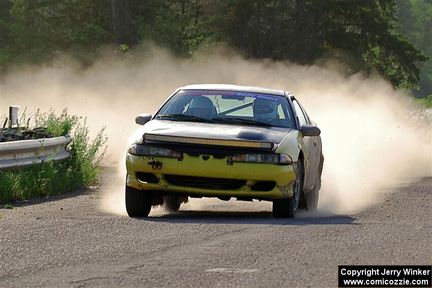 Eli Goethel / Max Sutton Mitsubishi Eclipse on SS6, Camp 3 South.