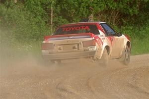 Eric Anderson / Taylor Haelterman Toyota Celica GTS on SS6, Camp 3 South.
