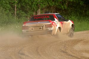 Eric Anderson / Taylor Haelterman Toyota Celica GTS on SS6, Camp 3 South.