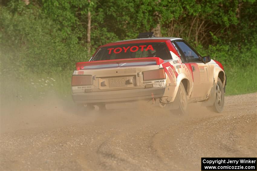 Eric Anderson / Taylor Haelterman Toyota Celica GTS on SS6, Camp 3 South.