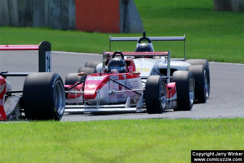 Nathan Byrd's JDR F1000 and David Grant's Swift 016.a