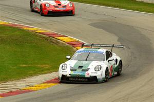 Kay van Berlo's and Parker Thompson's Porsche GT3 Cups