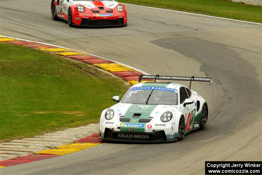 Kay van Berlo's and Parker Thompson's Porsche GT3 Cups