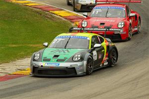 Sebastian Carazo's and Ryan Gates' Porsche GT3 Cups