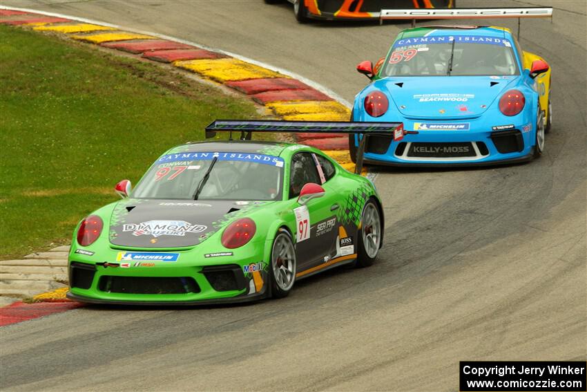 Craig Conway's and Tom Balames' Porsche GT3 Cups