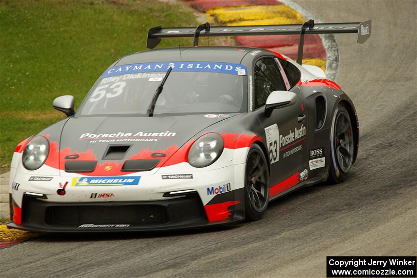 Riley Dickinson's Porsche GT3 Cup