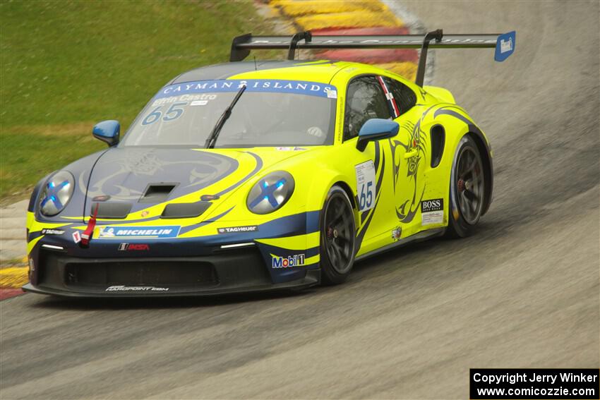Efrin Castro's Porsche GT3 Cup