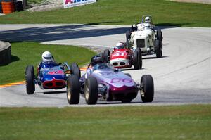 1960 Watson/Offenhauser, 1961 Watson/Offenhauser, 1933 Studebaker Indy Special and 1933 Ford Detroit Gasket Special