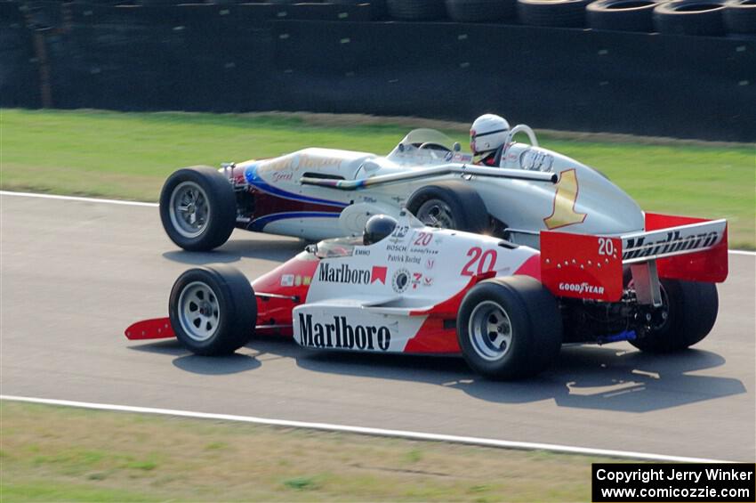 1964 Watson/Offenhauser Sheraton-Thompson Special and 1986 March 86C