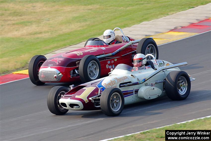 1964 Watson/Offenhauser Sheraton-Thompson Special and 1953 Kurtis 500B/Offenhauser