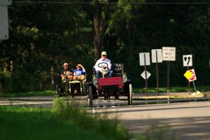 Tim Wiggins' 1904 Ford and Dave Shadduck's 1907 Ford