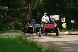 Tim Wiggins' 1904 Ford and Dave Shadduck's 1907 Ford