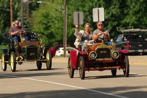 Paul Schaefer's 1909 Brush and Pat McDivitt's 1906 Ford Model F
