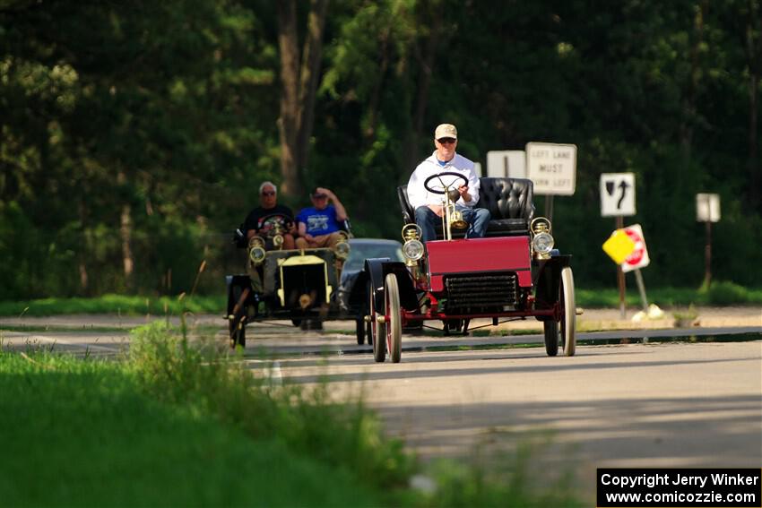 Tim Wiggins' 1904 Ford and Dave Shadduck's 1907 Ford