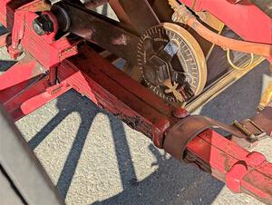 Spring adjuster on Rob Heyen's 1907 Ford Model K