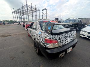 Peter Farrow / Jackson Sedivy Subaru WRX at parc expose at Soo Pass Ranch.