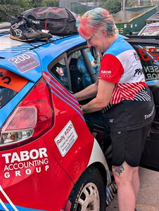 Mark Tabor / Kathryn Hansen Ford Fiesta ST at parc expose at Soo Pass Ranch.