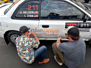 Jack Nelson / Isaac Zink Subaru Impreza at parc expose at Soo Pass Ranch.