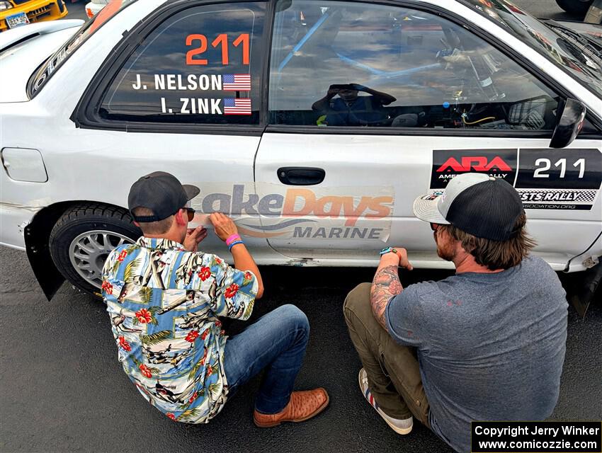 Jack Nelson / Isaac Zink Subaru Impreza at parc expose at Soo Pass Ranch.