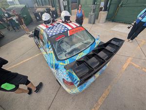 Matt James / Jackie James Subaru Impreza at parc expose at Soo Pass Ranch.