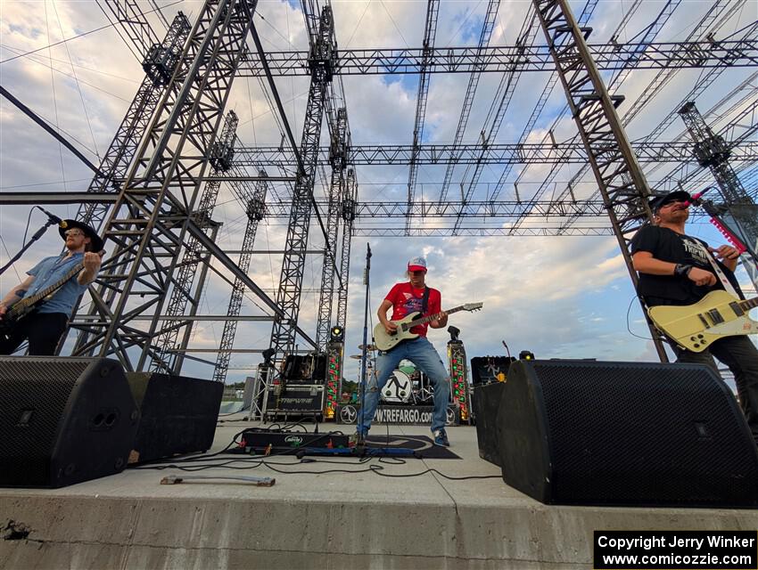 Tripwire play a set at parc expose at Soo Pass Ranch.