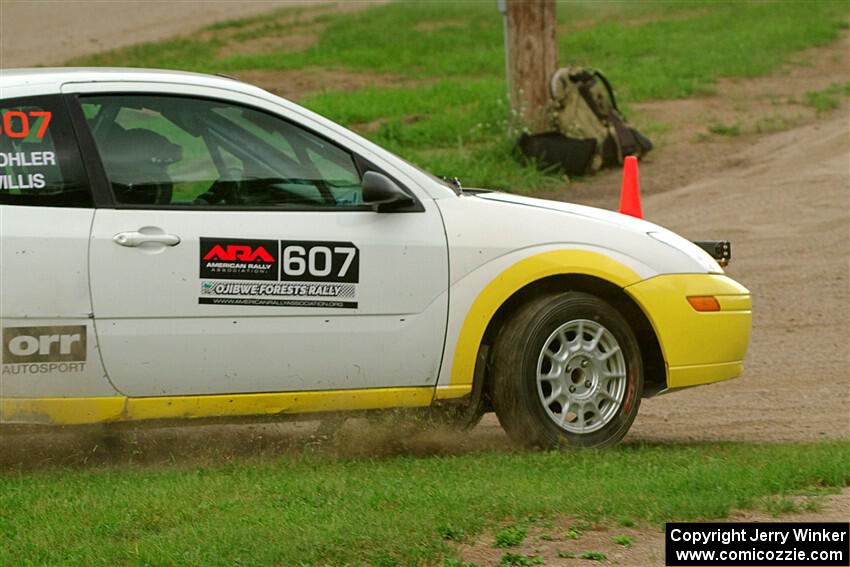 Drake Willis / Jacob Kohler Ford Focus ZX3 on SS1, Soo Pass I.