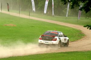 Jason Cook / Maggie Tu Subaru WRX on SS1, Soo Pass I.