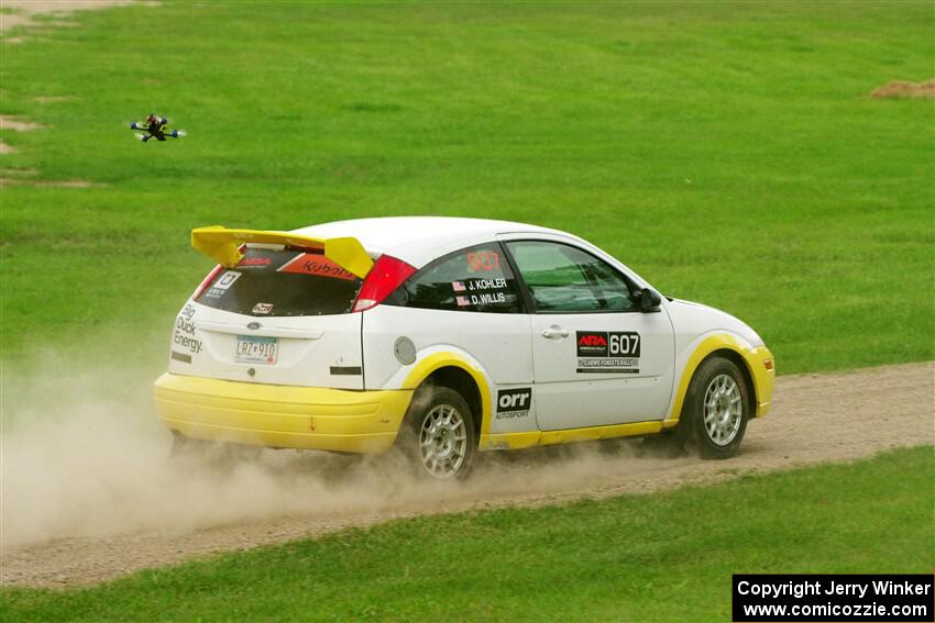 Drake Willis / Jacob Kohler Ford Focus ZX3 on SS1, Soo Pass I.