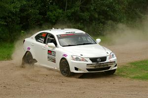 Scott Pedersen / Ryan Scott Lexus IS250 on SS1, Soo Pass I.