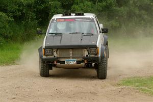 Scott Parrott / Shawn Silewski Chevy S-10 on SS1, Soo Pass I.