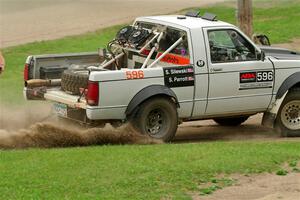 Scott Parrott / Shawn Silewski Chevy S-10 on SS1, Soo Pass I.