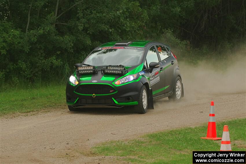 Nick Tippman / David Tippman Ford Fiesta ST on SS1, Soo Pass I.