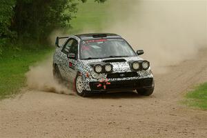 Peter Farrow / Jackson Sedivy Subaru WRX on SS1, Soo Pass I.