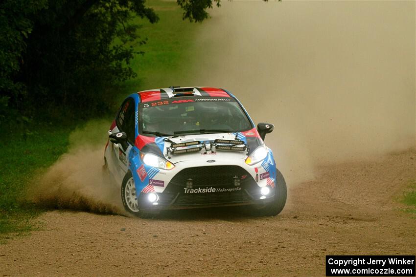 Mark Tabor / Kathryn Hansen Ford Fiesta ST on SS1, Soo Pass I.
