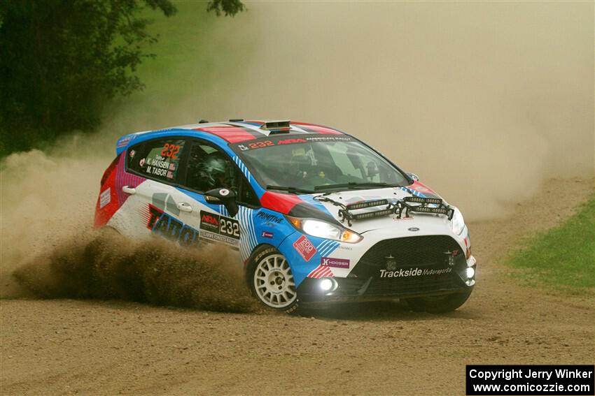 Mark Tabor / Kathryn Hansen Ford Fiesta ST on SS1, Soo Pass I.