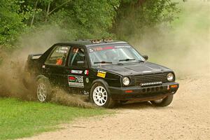 Andy Cowan / John Vinti VW Jetta VR6 on SS1, Soo Pass I.