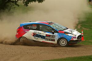 Henry Tabor / Dylan Hooker Ford Fiesta ST on SS1, Soo Pass I.