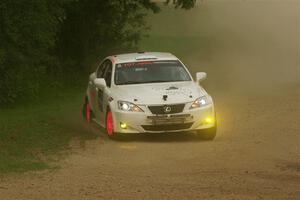 Richo Healey / Michelle Miller Lexus IS350 on SS1, Soo Pass I.