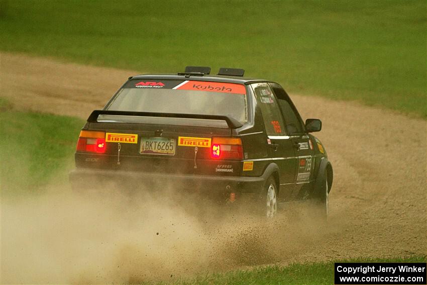 Andy Cowan / John Vinti VW Jetta VR6 on SS1, Soo Pass I.