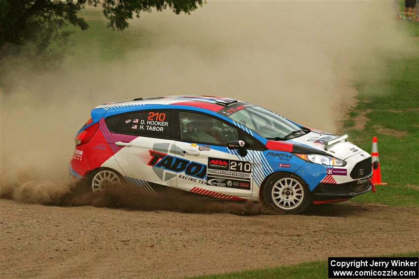 Henry Tabor / Dylan Hooker Ford Fiesta ST on SS1, Soo Pass I.