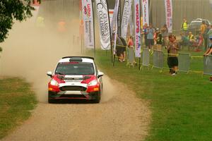 Madelyn Tabor / Sophia McKee Ford Fiesta Rally3 on SS1, Soo Pass I.