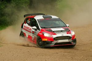 Madelyn Tabor / Sophia McKee Ford Fiesta Rally3 on SS1, Soo Pass I.