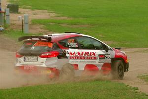 Madelyn Tabor / Sophia McKee Ford Fiesta Rally3 on SS1, Soo Pass I.
