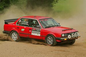 Levi Johnson / Griffin Johnson BMW 325e on SS1, Soo Pass I.