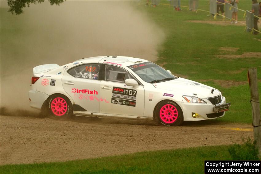 Richo Healey / Michelle Miller Lexus IS350 on SS1, Soo Pass I.