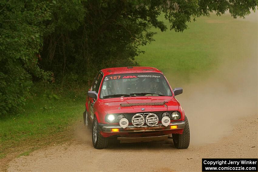 Levi Johnson / Griffin Johnson BMW 325e on SS1, Soo Pass I.
